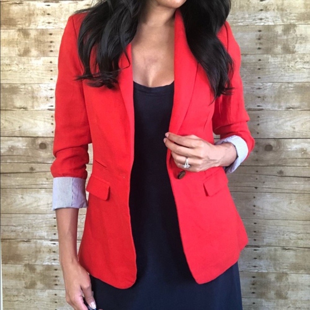 Red Blazer (Size Small)